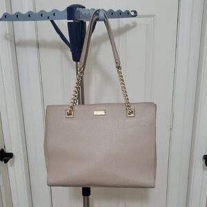 Kate Spade Shimmering Beige Tote
